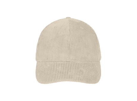 6 Panel Corduroy Cap  Organic Cotton - Stylische 6 Panel Cap aus hochwertigem Bio-Baumwoll Cordwebstoff