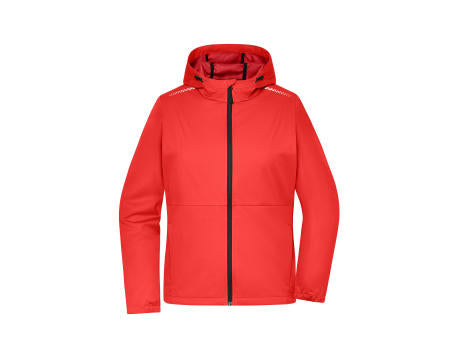 Ladies' Sports Softshell Jacket GRS - 3-lagige Softshelljacke aus recyceltem Polyester für Sport und Freizeit
