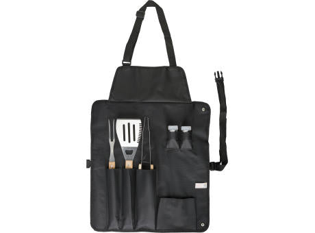 Grillset Hugo | Edelstahl | Schürze