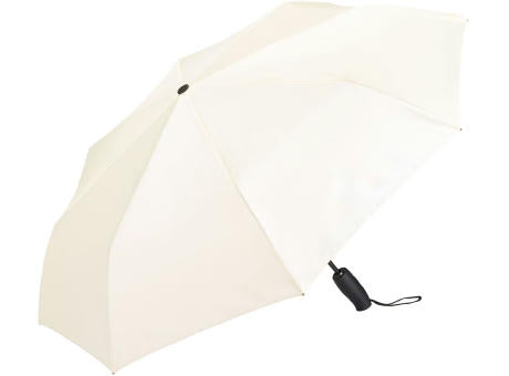 Sportlich-eleganter Taschenschirm mit ergonomisch geformtem Griff