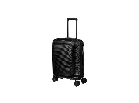 travelite MILLENNIUM Trolley 4-Rollen S F.  Pocket Black