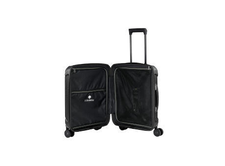 travelite MILLENNIUM Trolley 4-Rollen S F.  Pocket Black