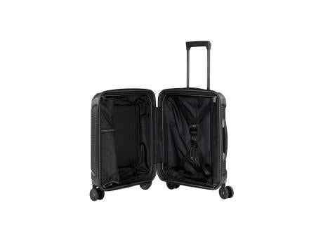 travelite MILLENNIUM Trolley 4-Rollen S F.  Pocket Black