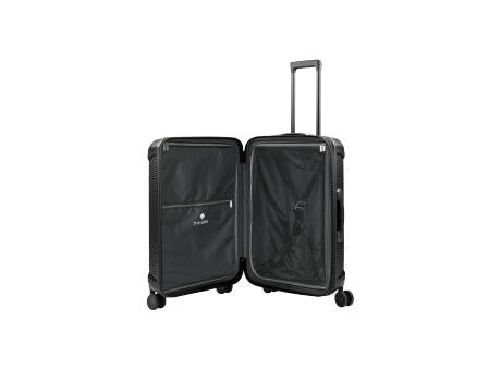 travelite MILLENNIUM Trolley 4-Rollen M exp. Black