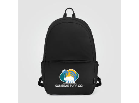 Mercer Laptop-Rucksack mit Gepäckriemen für 15-Zoll-Laptops aus recyceltem Nylon - 15 L