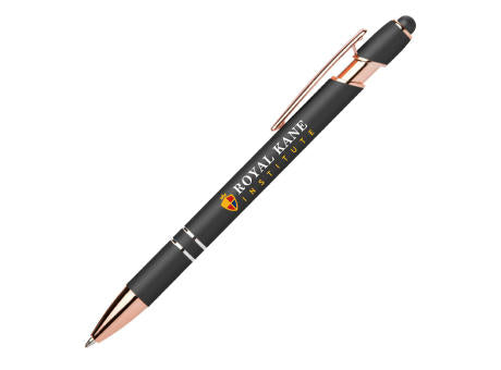 Prince Softy Roségold Metallic Kugelschreiber - m/Stylus