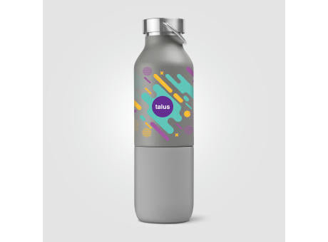 Freya Duo - 2-in-1 590 ml Recycling-Edelstahlflasche - Doppelwandig mit 325 ml Becher