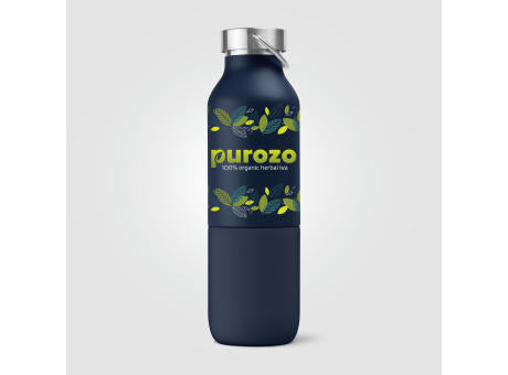 Freya Duo - 2-in-1 590 ml Recycling-Edelstahlflasche - Doppelwandig mit 325 ml Becher