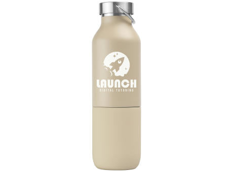 Freya Duo - 2-in-1 590 ml Recycling-Edelstahlflasche - Doppelwandig mit 325 ml Becher