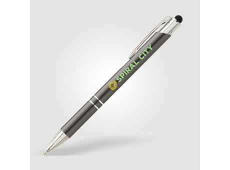 Crosby Matte Kugelschreiber - m/Stylus