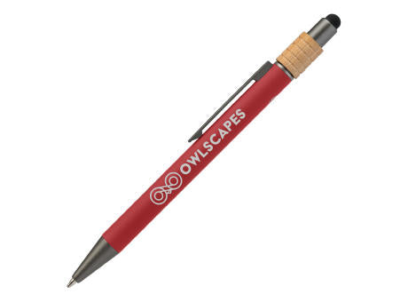 Reborn Spinner Kugelschreiber aus recyceltem Aluminium - m/Stylus - PATENTIERT