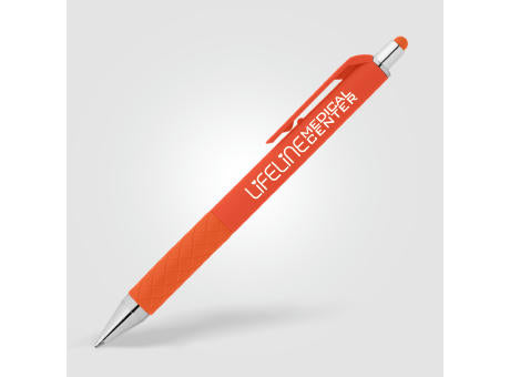 Islander Bright Click-Gelschreiber - m/Stylus