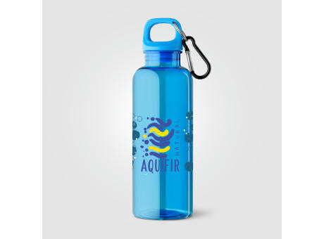 Doli Fahrradflasche mit Schraubverschluss und Karabinerclip aus rPET – 500 ml