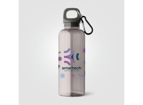 Doli Fahrradflasche mit Schraubverschluss und Karabinerclip aus rPET – 500 ml
