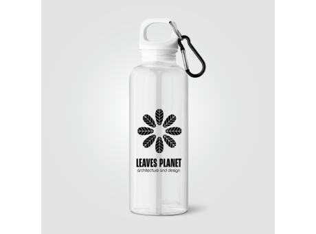 Doli Fahrradflasche mit Schraubverschluss und Karabinerclip aus rPET – 500 ml