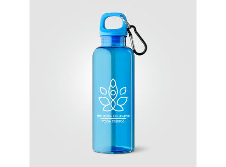 Doli Fahrradflasche mit Schraubverschluss und Karabinerclip aus rPET – 500 ml