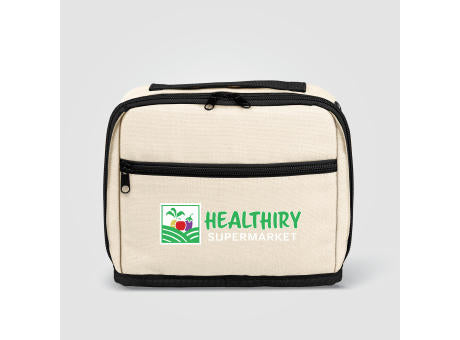 Odyssey Organiser-Tasche mit Reißverschluss aus 540 g/m² recycelter Baumwolle – 1,7 L