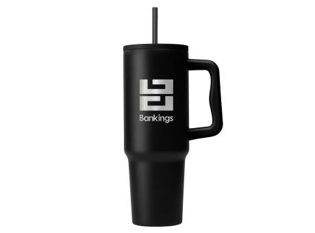 Polar Pro - 1180 ml Recycling-Edelstahlbecher mit Trinkhalm - Doppelwandig