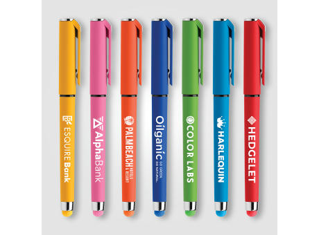 Islander Softy Brights Gelschreiber - m/Stylus