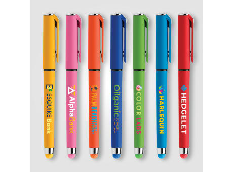 Islander Softy Brights Gelschreiber - m/Stylus