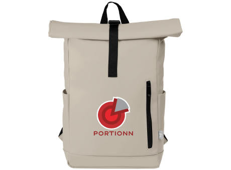 Malmö - Rolltop-Rucksack aus Recyclingmaterial - Wasserdicht