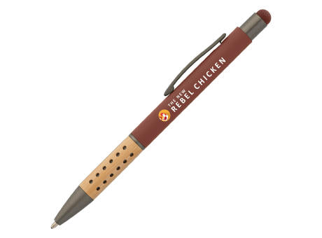 Bowie Bamboo Griff Kugelschreiber - m/Stylus