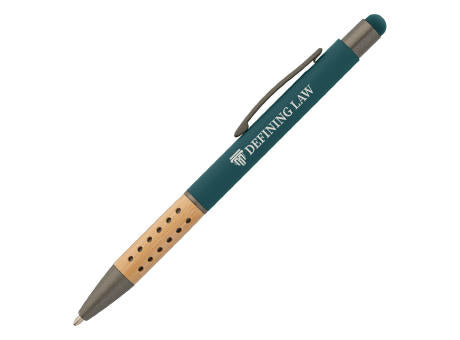 Bowie Bamboo Griff Kugelschreiber - m/Stylus