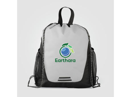Jotun Rucksack aus recyceltem Polyester mit Seitentaschen und Kordelzug - 10 L