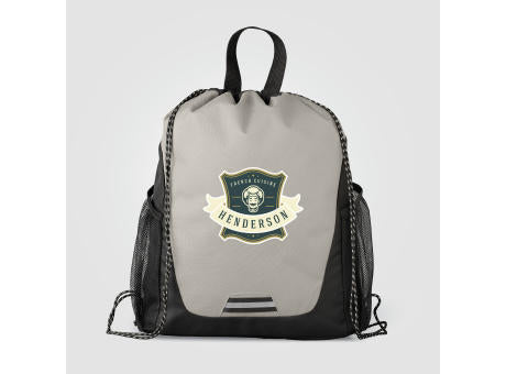 Jotun Rucksack aus recyceltem Polyester mit Seitentaschen und Kordelzug - 10 L