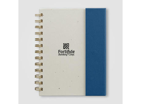 Halden Organiser mit Spiralbindung, Haftnotizen und FSC-Papier - B6