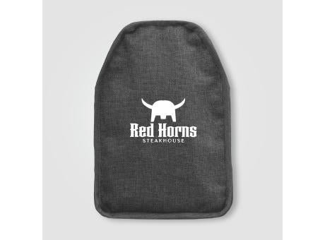 Nest Weinflaschen-Kühltasche mit meliertem Muster aus recyceltem Polyester – 16,3 x 22,5 cm