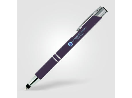 Crosby Metall Kugelschreiber - m/ Stylus unten
