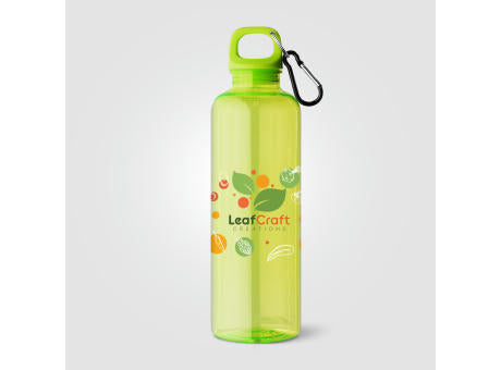 Doli Fahrradflasche mit Schraubverschluss und Karabinerclip aus rPET  – 740 ml