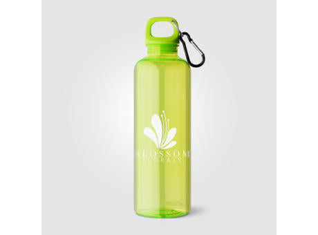 Doli Fahrradflasche mit Schraubverschluss und Karabinerclip aus rPET  – 740 ml