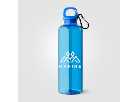 Doli Fahrradflasche mit Schraubverschluss und Karabinerclip aus rPET  – 740 ml