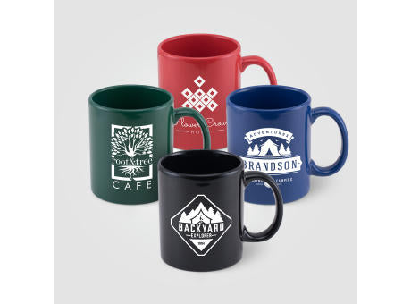 Seattle Classic - 355 ml Keramiktasse - Farbig