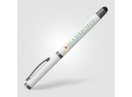 Bowie Gelschreiber mit Stylus aus recyceltem Aluminium
