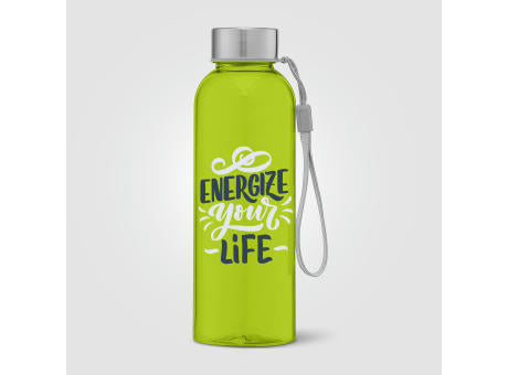 Skye - 500 ml rPET Trinkflasche mit Handschlaufe