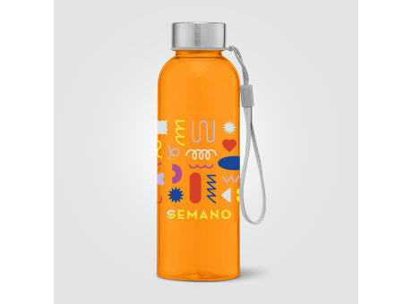 Skye - 500 ml rPET Trinkflasche mit Handschlaufe