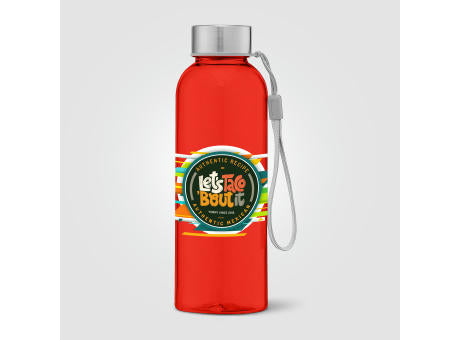 Skye - 500 ml rPET Trinkflasche mit Handschlaufe