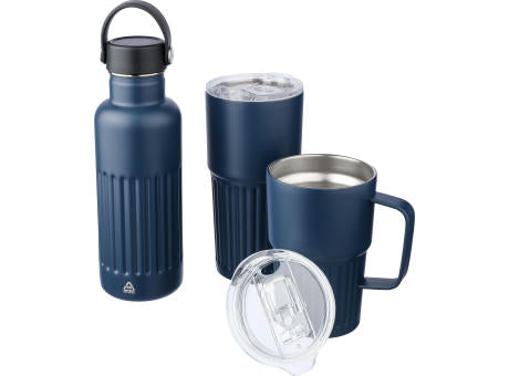 Recycelter Edelstahl-Trinkbecher mit doppelter Wand (500 ml) Kael