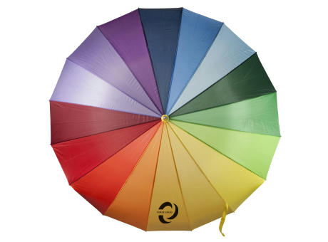 Regenbogenregenschirm Haya | 190T
