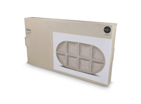 Sagaform Ditte Keramik-Servierplatte 36 x 20 cm