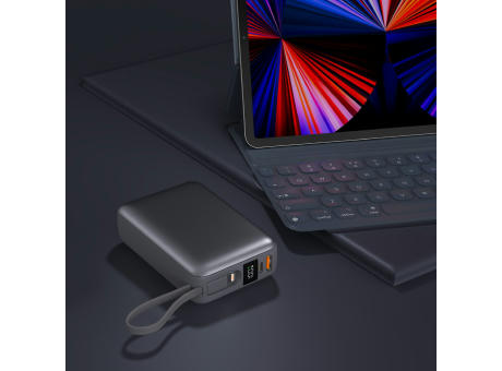Nova Powerbank 22,5 W Power Delivery mit integrierten Kabeln 20000 mAh