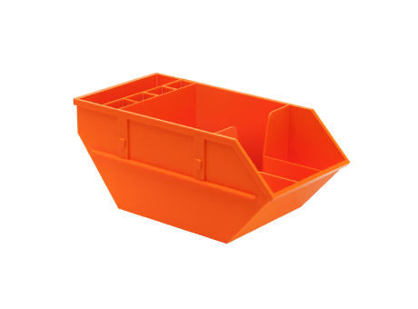 Zettelbox mit Köcher "Container"
