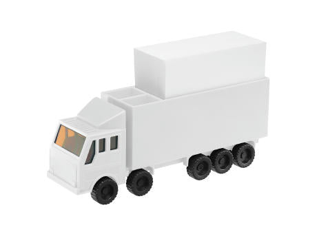 Zettelbox mit Köcher "LKW"