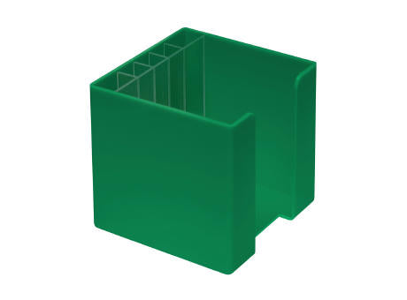Zettelbox mit Köcher "Alpha"