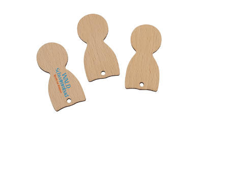 Einkaufswagenlöser Holz