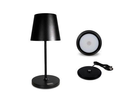 MagLED dinner "round" LED-Akku Tischleuchte mit Ladestation