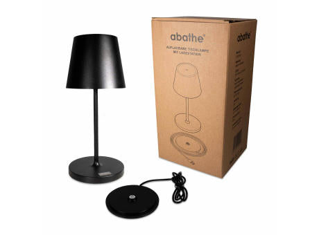 MagLED dinner "round" LED-Akku Tischleuchte mit Ladestation